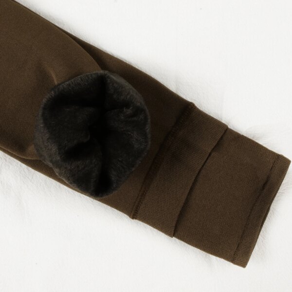 collant chaud en velours pour femme, bas molletonné élastique, épais