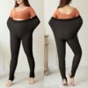 Collant thermique grande taille pour femmes, en molleton chaud pour l'hiver, bas Sexy pour dames