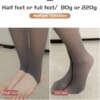 Collant chaud d' hiver femmes élastiques semi-translucides collants chauds épais