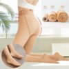 collant thermique en molleton pour femmes, faux collants translucides