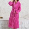 23874-cbe21b.jpg peignoir femme Robe longue en molleton de corail, Kimono, peignoir d'hiver chaud en flanelle