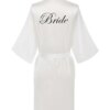 peignoir satin femme rose or pour femmes, robe de mariée, de demoiselle d'honneur de mariage