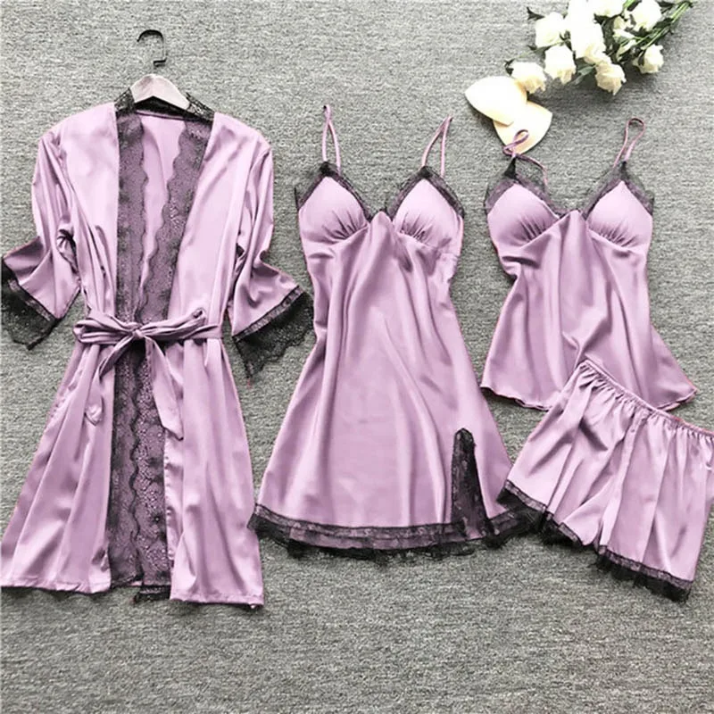 4PCS light purple
