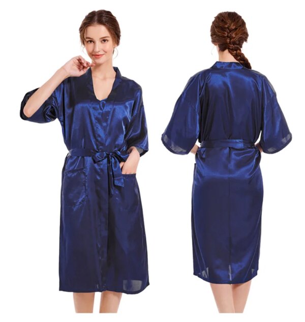 Pyjama Satin de soie pour femmes, 2 pièces, Sexy, soie, Robe Pj