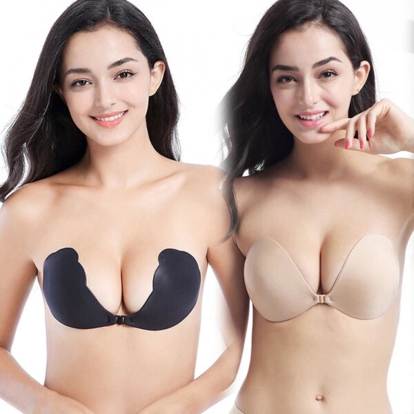 Soutien-gorge push up femme – dentelle blanche sans couture