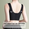 Soutien gorge Push Up sans couture pour femmes 3 pièces brassière de sport Bh en dentelle
