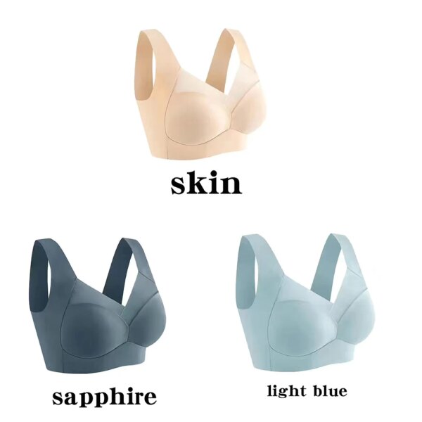 Soutien gorge Push Up sans couture pour femmes 3 pièces brassière de sport Bh en dentelle