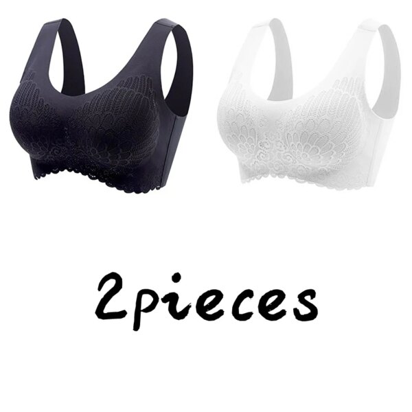 Soutien gorge grande taille en Latex pour femmes, sous-vêtement sans couture, BH Push Up