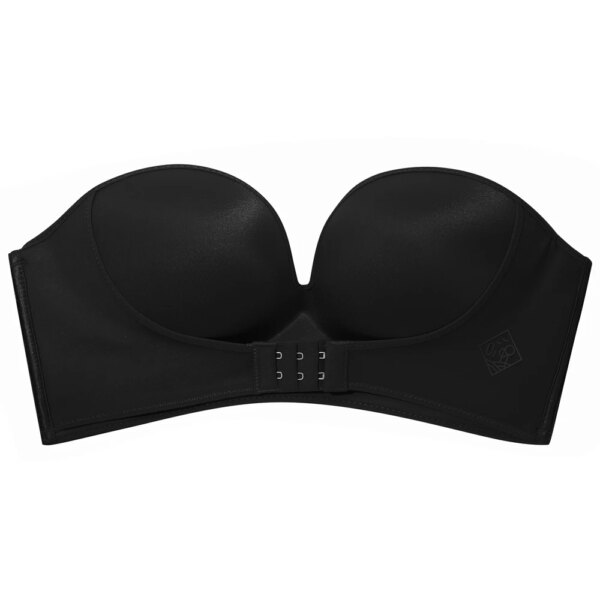 soutien gorge ajustable sans bretelles pour femmes, Sexy, Invisible, Push-Up, couleur unie