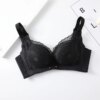 Soutien gorge Push Up en dentelle florale pour femmes, Sexy, sans fil, doux