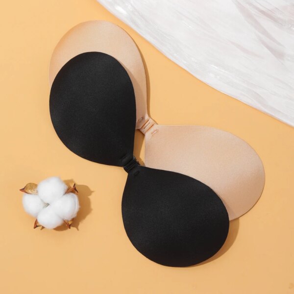 Soutien gorge push-up pour femme, lingerie sexy, invisible, autoadhésif, en silicone