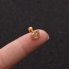 29046-f5d808.jpg Mini boucle d'oreille femme Piercing en acier inoxydable 316, 1 pièce, en Zircon, pour femmes, Helix Tragus