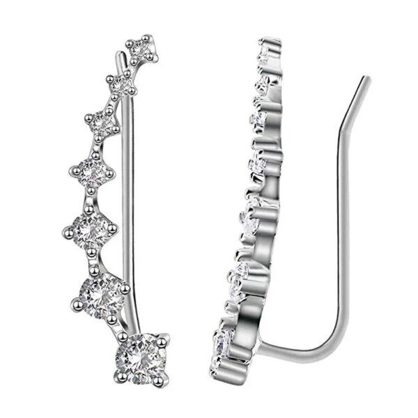 boucle d'oreille femme zircon 925, argent fin, pour femme, haute qualité, super brillant, en ligne