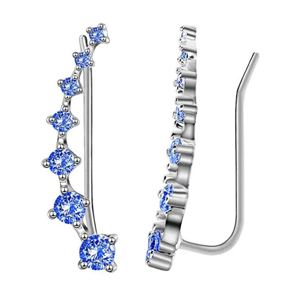 boucle d'oreille femme zircon 925, argent fin, pour femme, haute qualité, super brillant, en ligne