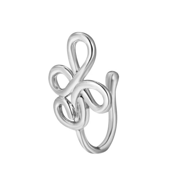 29280-0b1f7e.jpg boucle d'oreille femme anneau de nez en cuivre Zircon sans perçage, cœur, étoile, couronne, Clip sur le nez