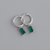 boucle d'oreille femme 2 pièces petites boucles d'oreilles Huggies en acier inoxydable pour femmes