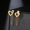 29457-0941a2.jpg boucle d'oreille femme en acier inoxydable pour femmes, bijoux à la mode