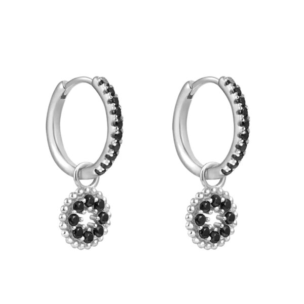 boucle d'oreille femme ensemble de boucles d'oreilles en or pour femmes, boucles d'oreilles en Zircon coloré