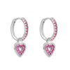 boucle d'oreille femme ensemble de boucles d'oreilles en or pour femmes, boucles d'oreilles en Zircon coloré