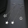 29734-393e5f.jpg boucle d'oreille femme en acier inoxydable pour femmes, bijoux avec pendentif en forme d'étoile, de lune, de cœur