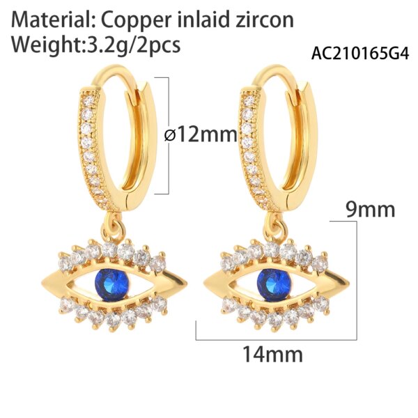 29925-b8d44f.jpg boucle d'oreille femme cœur et mauvais œil turc bleu pour femmes, couleur or véritable