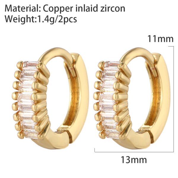 boucle d'oreille femme cœur et mauvais œil turc bleu pour femmes, couleur or véritable