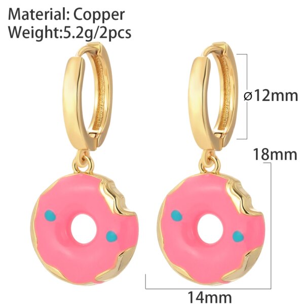 boucle d'oreille femme cœur et mauvais œil turc bleu pour femmes, couleur or véritable