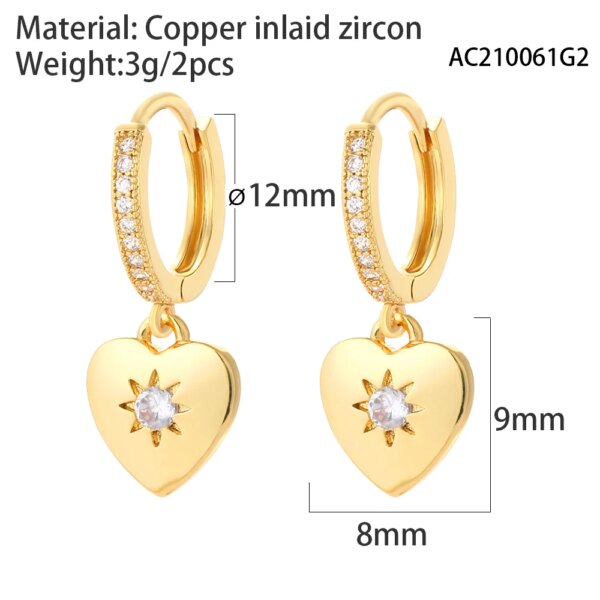 29934-5f3e17.jpg boucle d'oreille femme cœur et mauvais œil turc bleu pour femmes, couleur or véritable