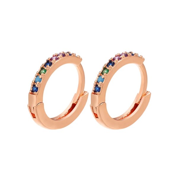 boucle d'oreille femme 13x14mm, une paire de boucles d'oreilles en cristal pour femmes, bijoux DIY, petites boucles d'oreilles