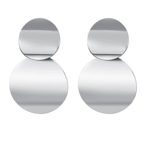 boucle d'oreille femme rondes de déclaration coréenne pour femmes, boucles d'oreilles pendantes en peluche de coquille