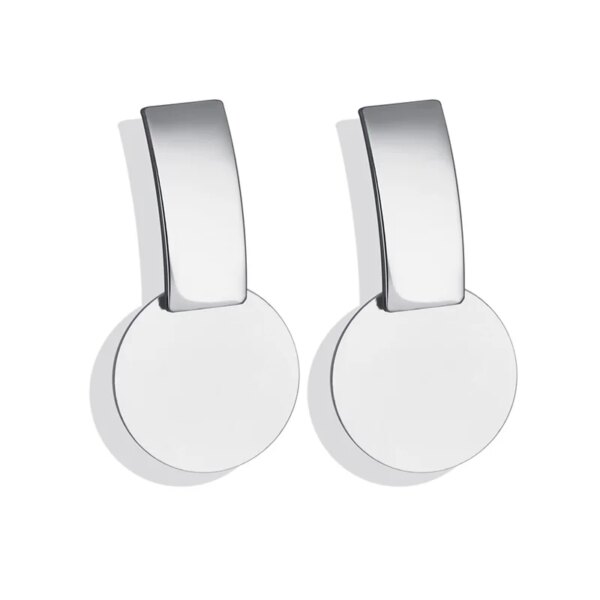 boucle d'oreille femme rondes de déclaration coréenne pour femmes, boucles d'oreilles pendantes en peluche de coquille