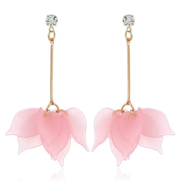 30498-cf9d5b.jpg boucle d'oreille femme géométriques en acrylique pour femmes, coréen, rose, mignon, romantique, fleur ronde
