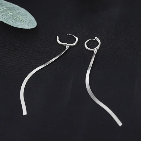 30572-9bf3c8.jpg boucle d'oreille femme longues en acier inoxydable couleur or pour femmes, boucles d'oreilles coréennes simples géométriques unique