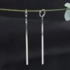 boucle d'oreille femme longues en acier inoxydable couleur or pour femmes, boucles d'oreilles coréennes simples géométriques unique