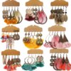 boucle d'oreille femme – lot de 3 paires de boucles d'oreilles Vintage à franges pour femmes