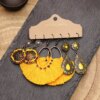 boucle d'oreille femme – lot de 3 paires de boucles d'oreilles Vintage à franges pour femmes
