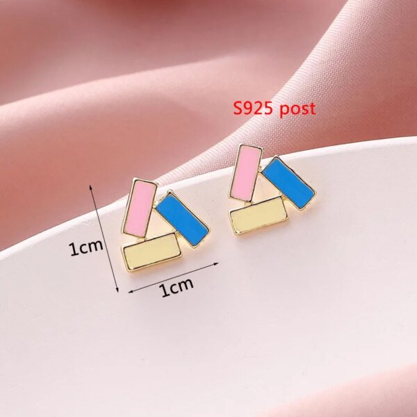 30638-e467e7.jpg boucle d'oreille femme géométriques bleues pour femmes, style bohème, fleur