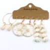 boucle d'oreille femme – lot de 3 paires de boucles d'oreilles Vintage à franges pour femmes