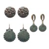 boucle d'oreille femme – lot de 3 paires de boucles d'oreilles Vintage à franges pour femmes