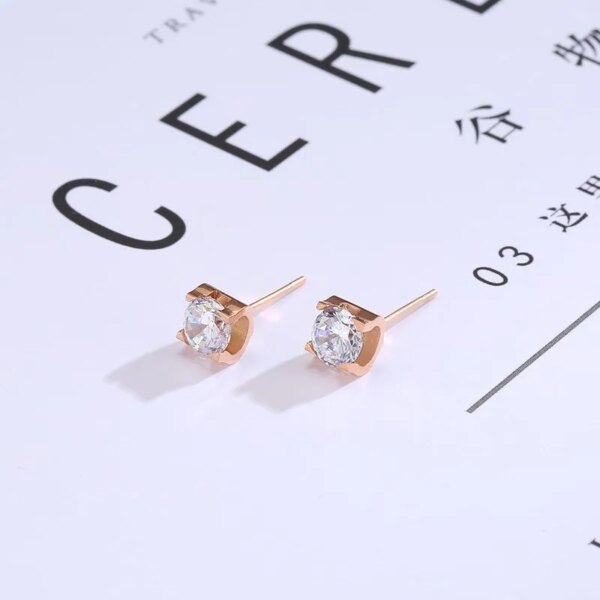 boucle d'oreille femme coréennes en acier inoxydable pour femmes, longues, pendantes