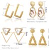 boucle d'oreille femme pendantes pour femmes et filles, bijoux Vintage, géométriques