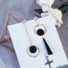boucle d'oreille femme pendantes pour femmes et filles, bijoux Vintage, géométriques