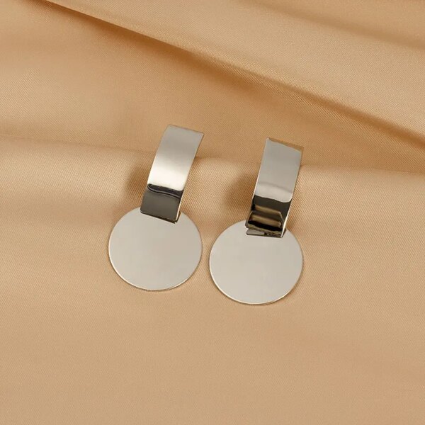 31135-491957.jpg boucle d'oreille femme géométriques en métal pour femmes, boucles d'oreilles rondes en acrylique de couleur noire