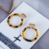 boucle d'oreille femme pendantes pour femmes et filles, bijoux Vintage, géométriques