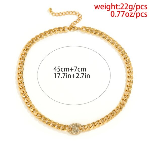 Collier femme ras du cou avec pendentif pour homme, chaîne de Tennis en strass glacés, style Hip Hop