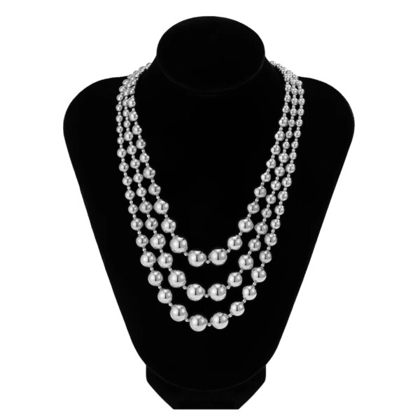 Collier femme ras du cou épais en matériau CCB pour femmes, chaîne épaisse Hiphop sur le cou