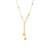 Collier femme romain en acier inoxydable 316L pour femmes, Long pendentif en Zircon de luxe de styliste