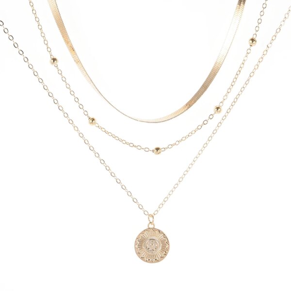 Collier femme avec pendentif Lotus en argent pour femmes, chaîne superposée, ras du cou, personnalisé