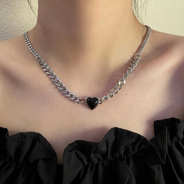 32215-5bc191.jpg Collier femme en chaîne de perles pour femmes, nouvelle mode, Baroque, Punk, fermoir à bascule