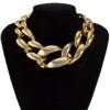 Collier femme ras du cou Punk pour femmes, Hip Hop, couleur or, collier à couches